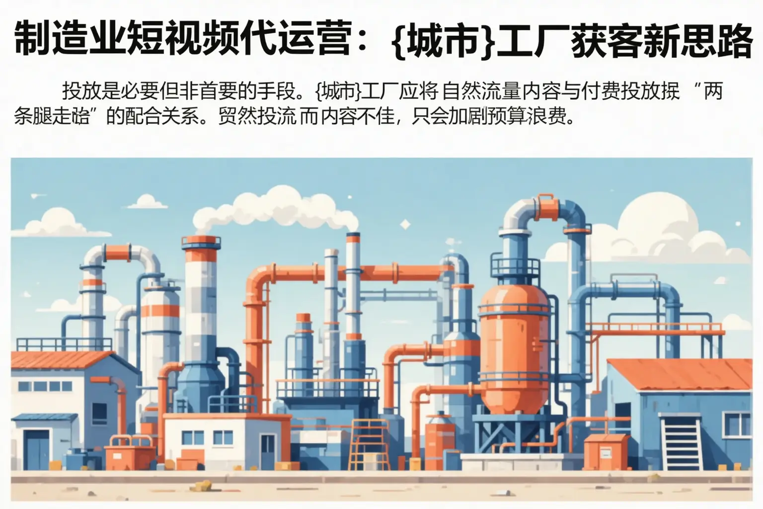 制造业短视频代运营：三亚工厂获客新思路