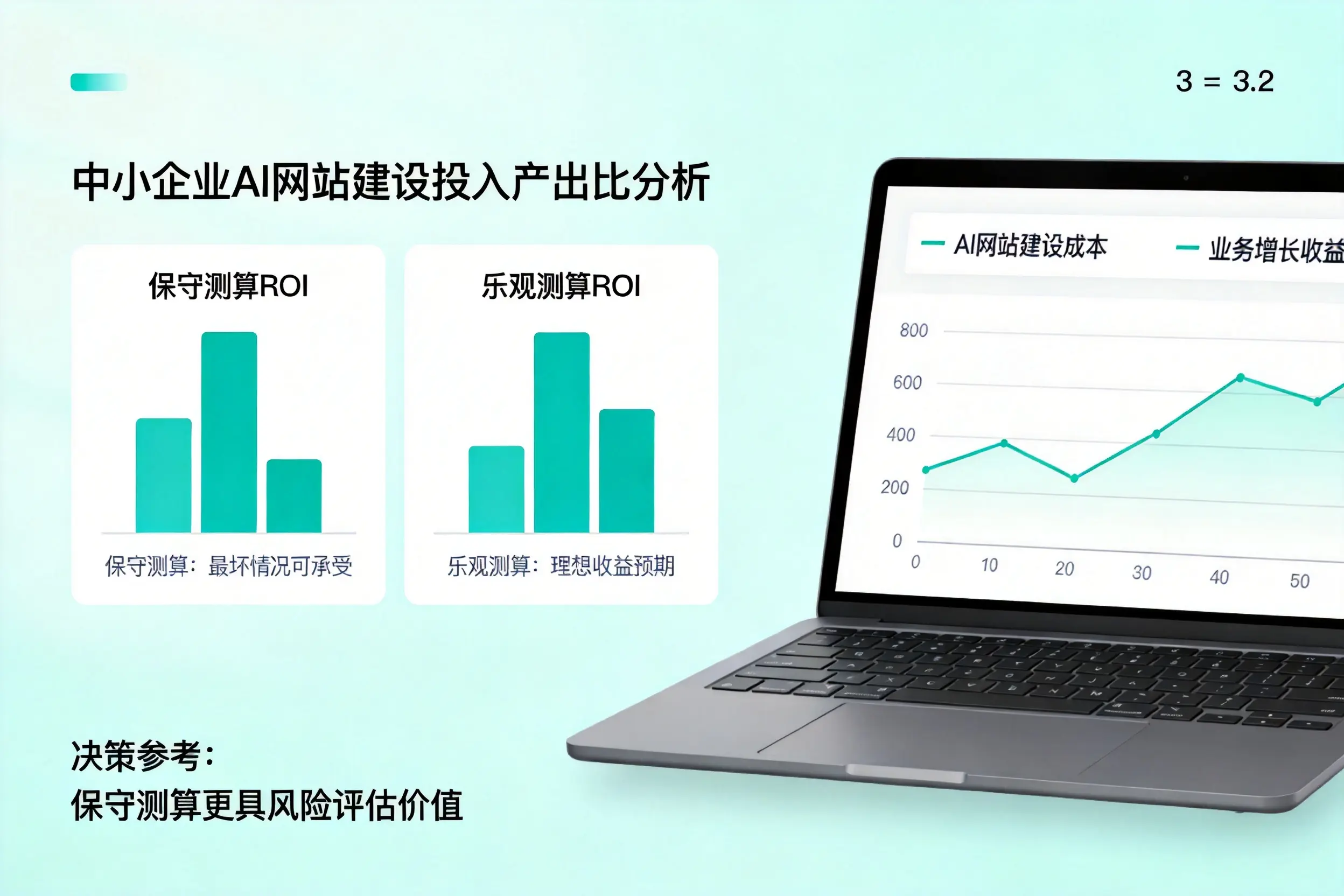 三亚中小企业AI网站建设投入产出比怎么算？先看这份分析
