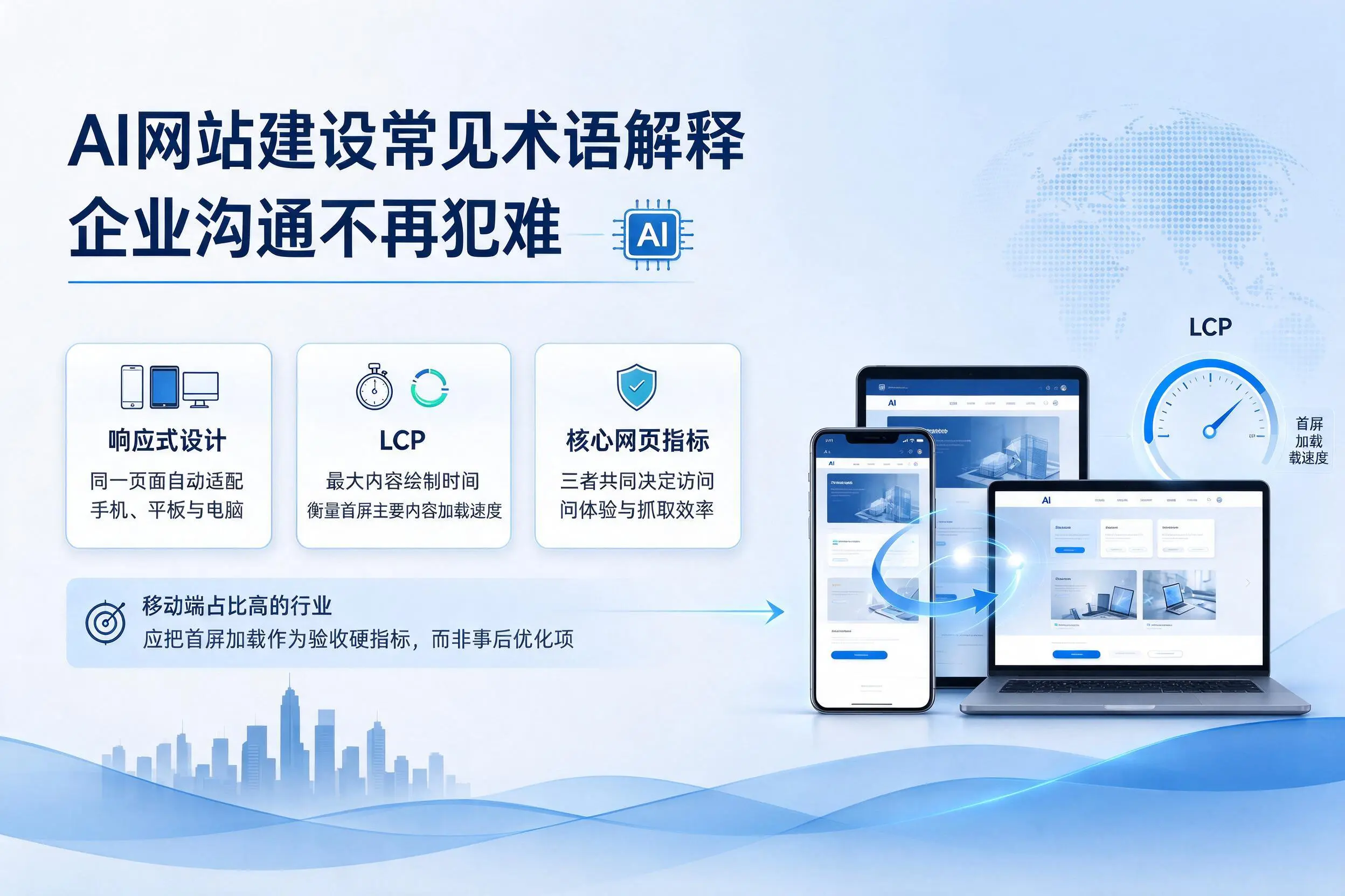 AI网站建设常见术语解释,三亚企业沟通不再犯难